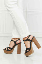 Legend She's Classy Strappy Heels - Ladyez