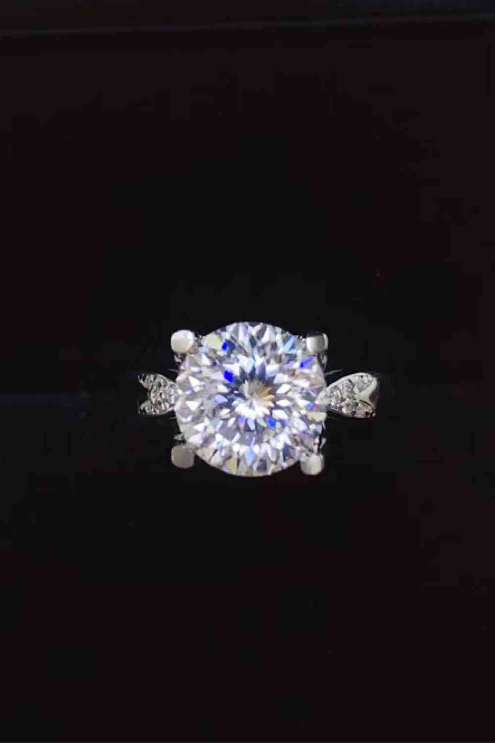 2 Carat Moissanite 925 Sterling Silver Ring - Ladyez