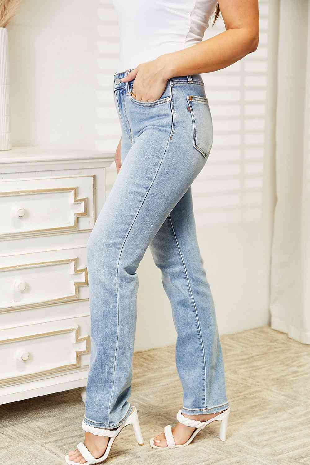 Judy Blue Full Size High Waist Jeans - Ladyez