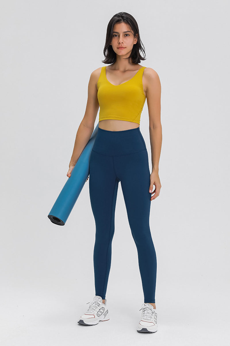 Scoop Back Sports Bra - Ladyez