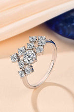 1.2 Carat Moissanite 925 Sterling Silver Ring - Ladyez