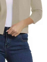 Open Front Cardigan - Ladyez