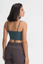 Feel Like Skin Scoop Neck Sports Cami - Ladyez