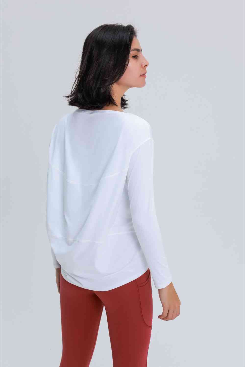 Loose Fit Active Top - Ladyez