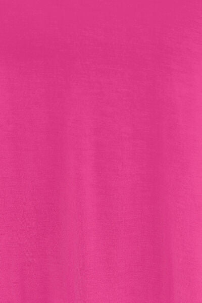 Basic Bae Full Size V-Neck Lantern Sleeve Blouse - Ladyez