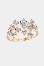 1.2 Carat Moissanite 925 Sterling Silver Ring - Ladyez