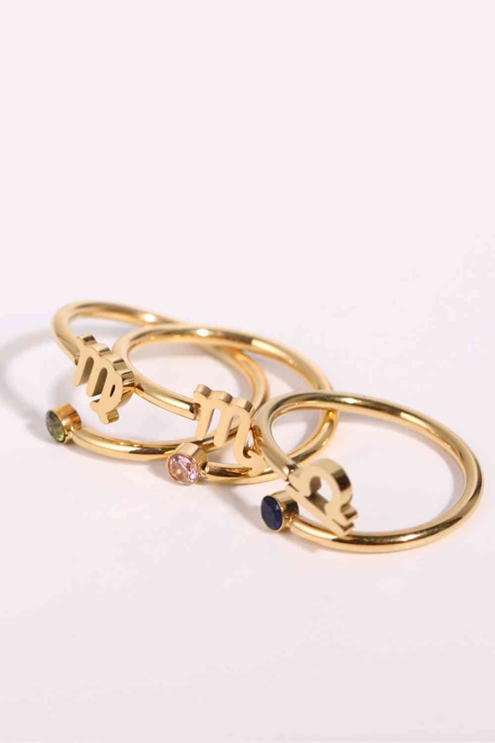 Constellation Stainless Steel Bypass Ring - Ladyez