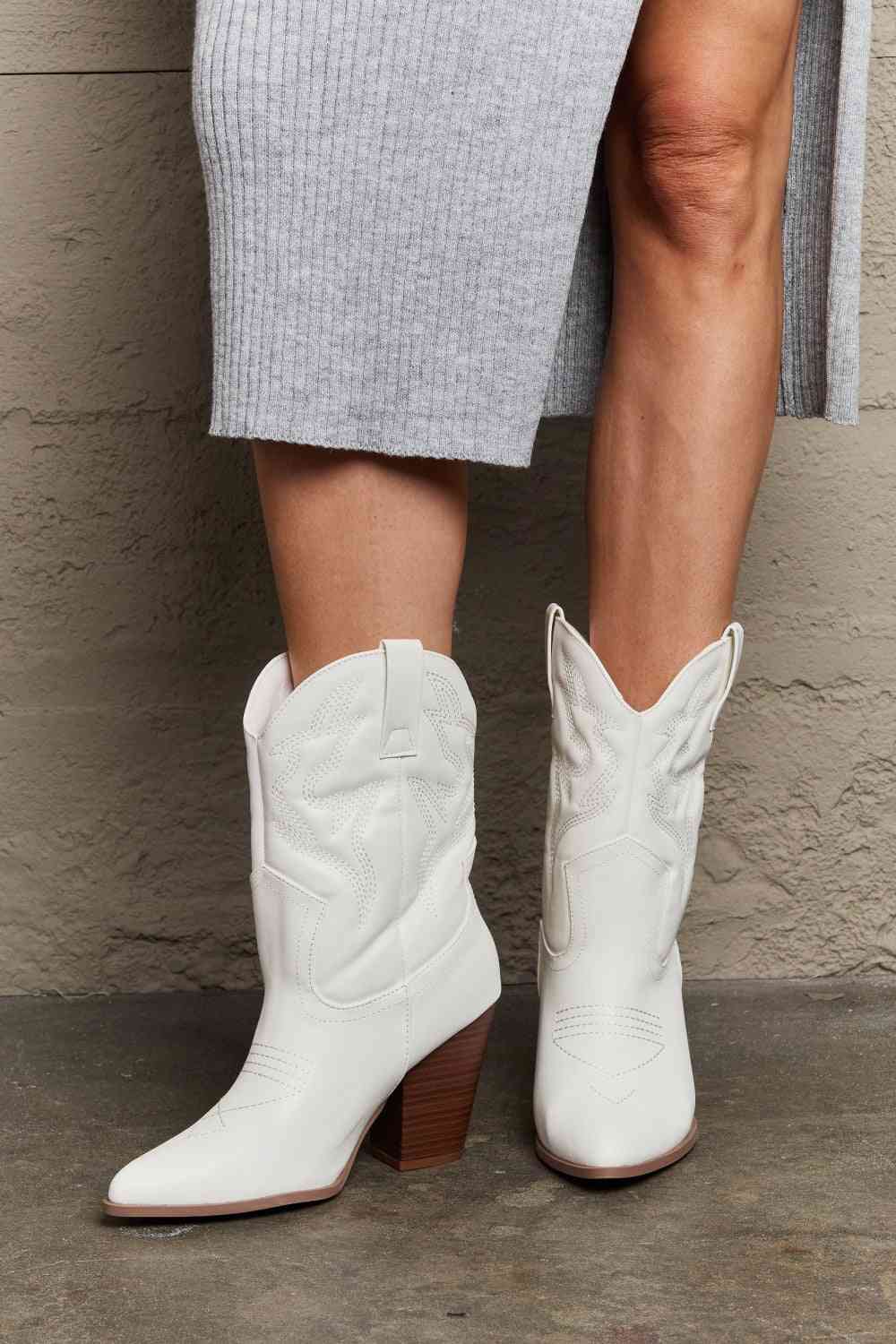 Legend Footwear Bella Cowboy Boots - Ladyez