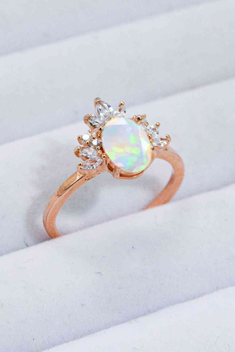 Best Of Me 925 Sterling Silver Opal Ring - Ladyez