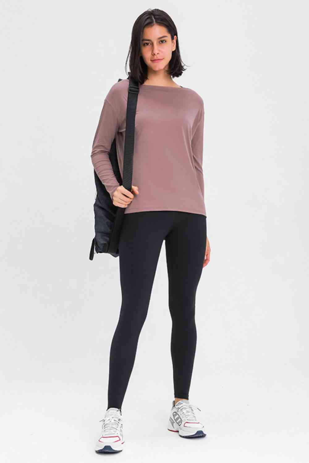 Loose Fit Active Top - Ladyez