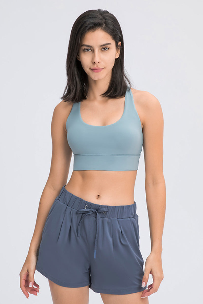 Eight Strap Sports Bra - Ladyez