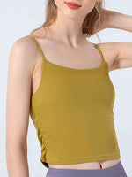 Ruched Sports Cami - Ladyez