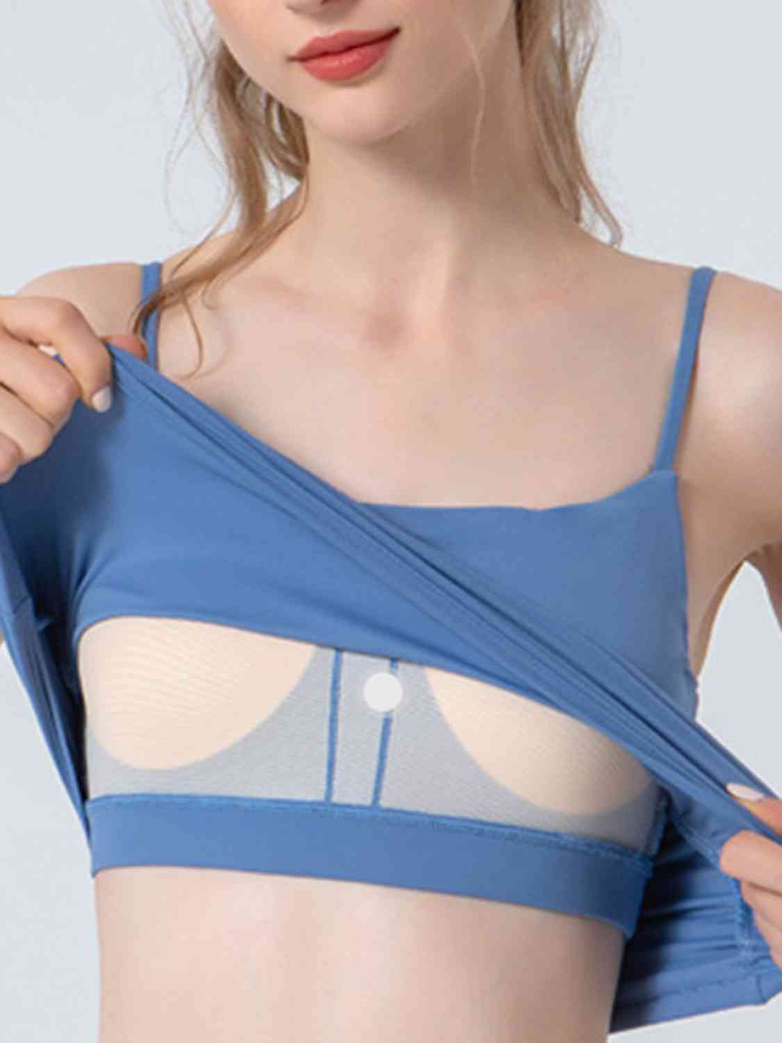 Ruched Sports Cami - Ladyez