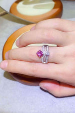 At Your Best 1 Carat Moissanite Ring - Ladyez