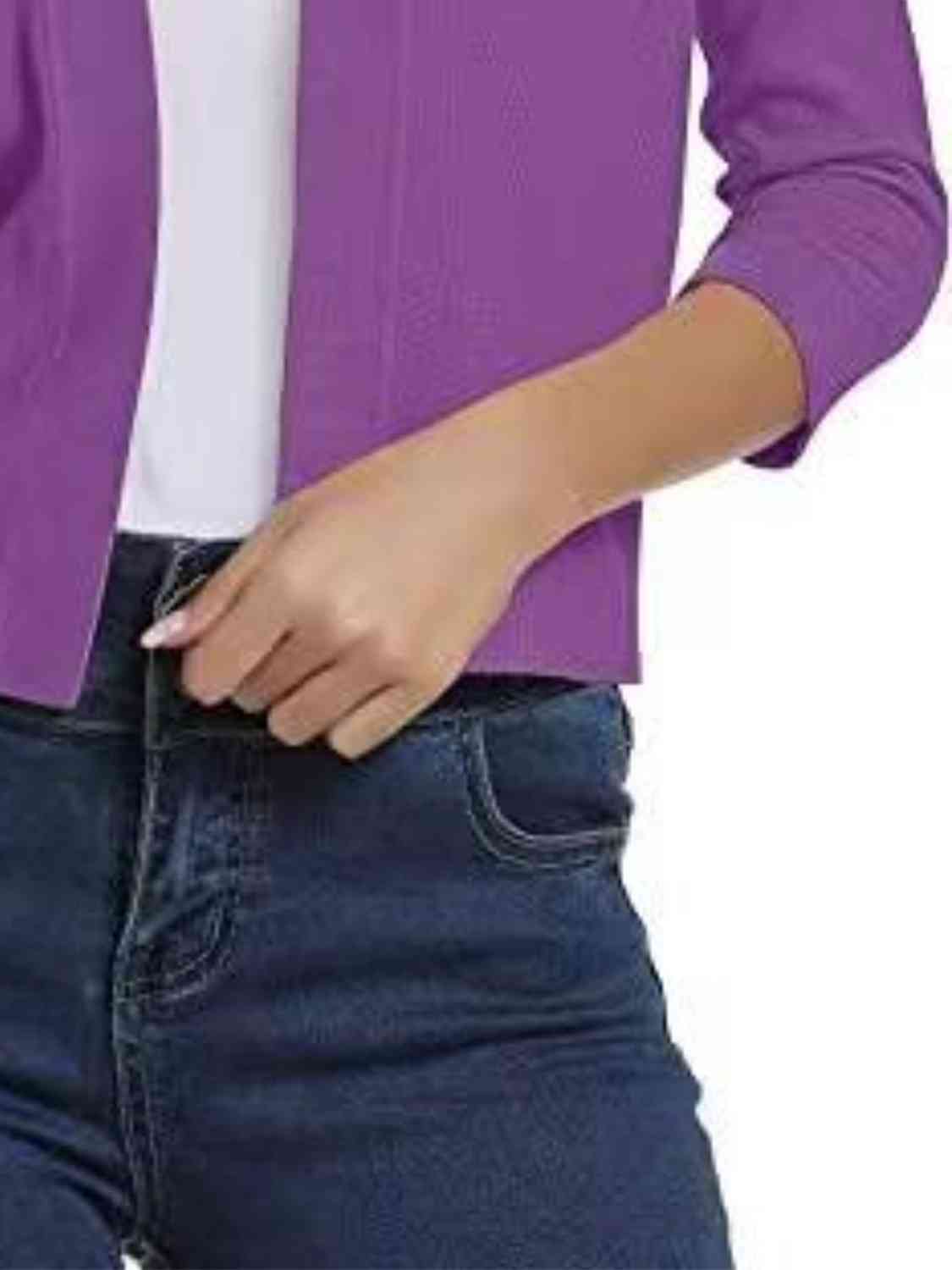 Open Front Cardigan - Ladyez
