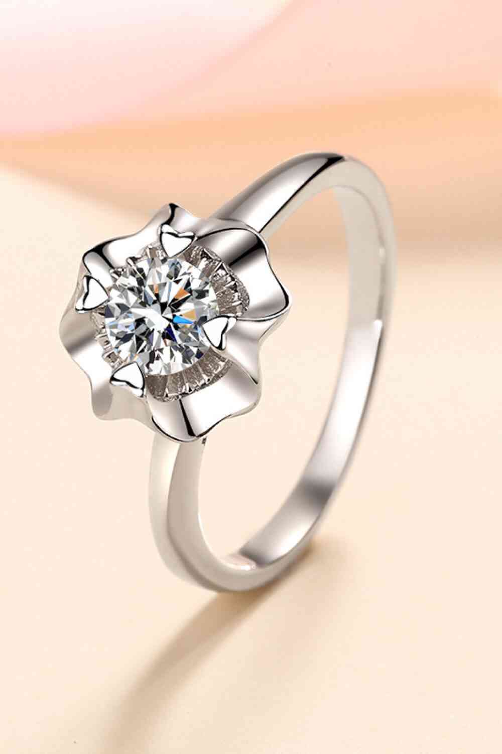 Life Is So Good Moissanite Ring - Ladyez