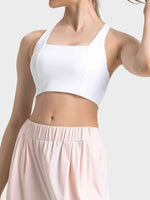 Scoop Neck Sports Bra - Ladyez