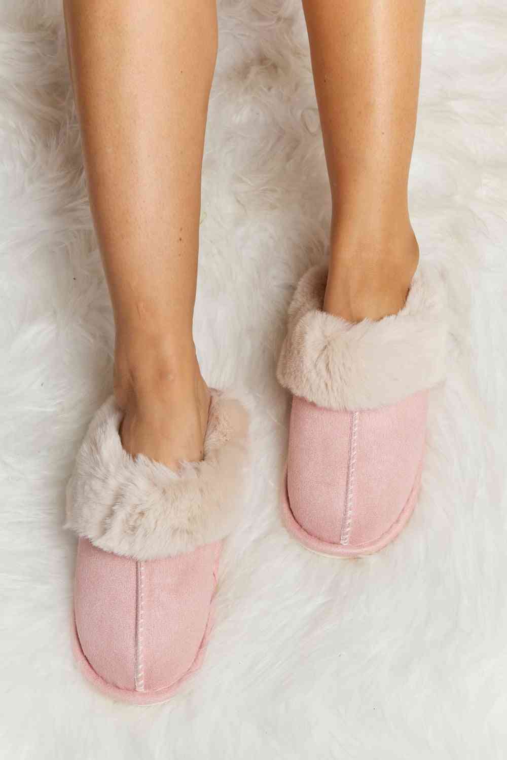 Melody Fluffy Indoor Slippers - Ladyez