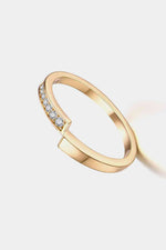 Moissanite 925 Sterling Silver Ring - Ladyez