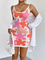 Spaghetti Strap Mini Dress - Ladyez