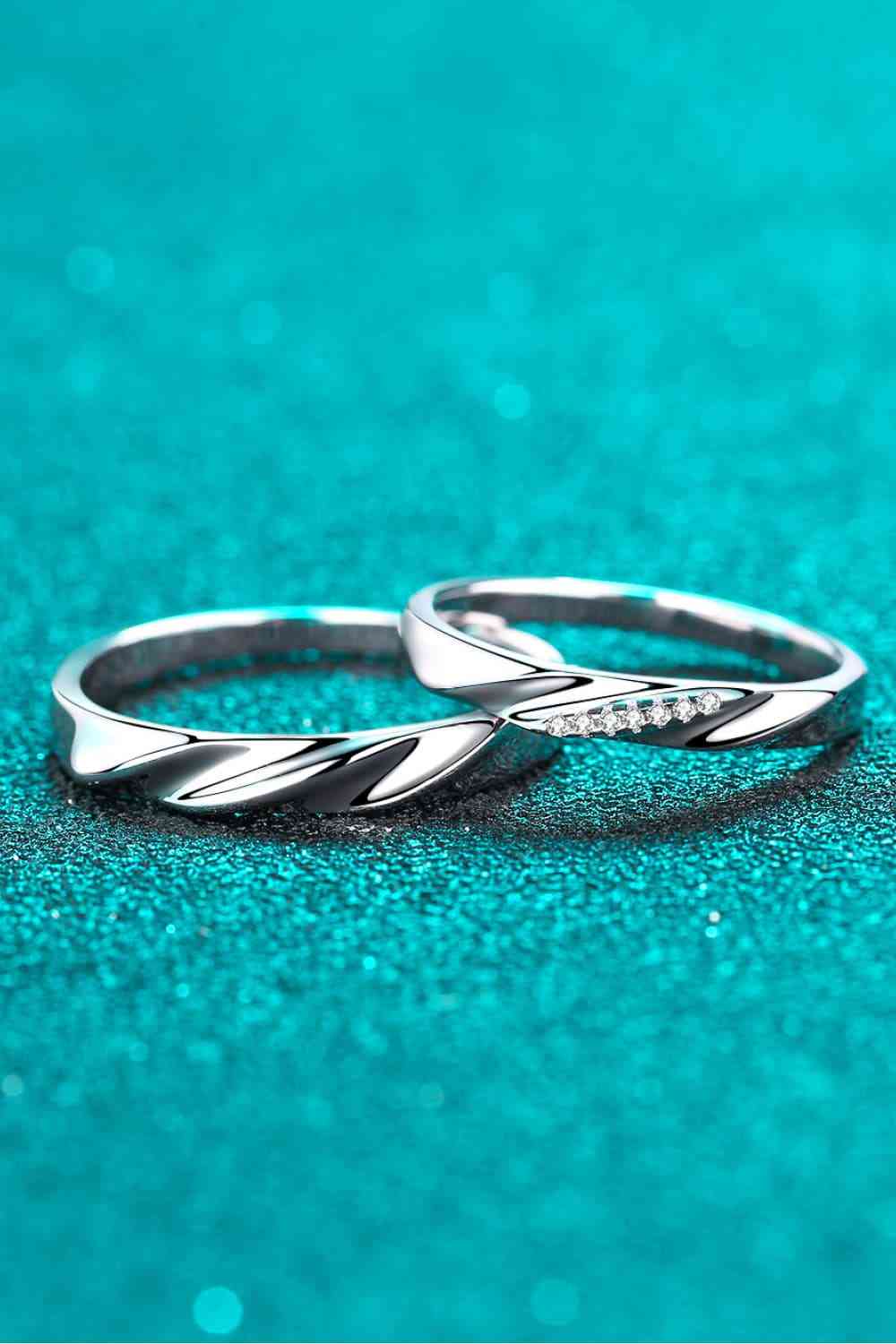 Minimalist 925 Sterling Silver Rhodium-Plated Ring - Ladyez