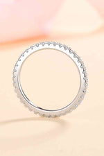 Curious Time 925 Sterling Silver Moissanite Ring - Ladyez