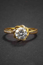 Kiss Me Once Moissanite Ring - Ladyez