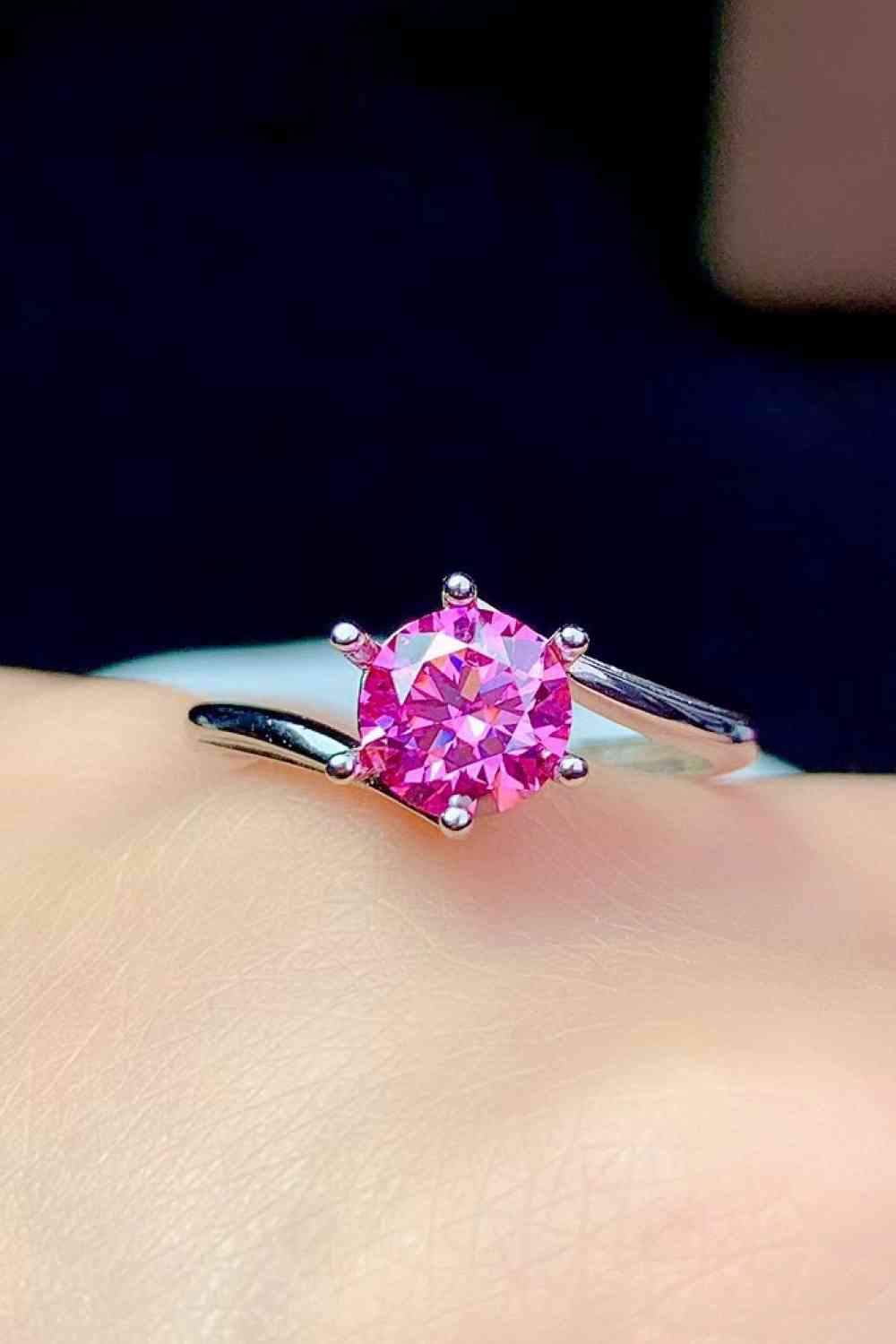 Can't Stop Your Shine 1 Carat Moissanite Ring - Ladyez