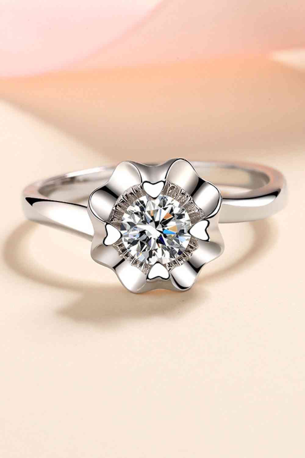Life Is So Good Moissanite Ring - Ladyez