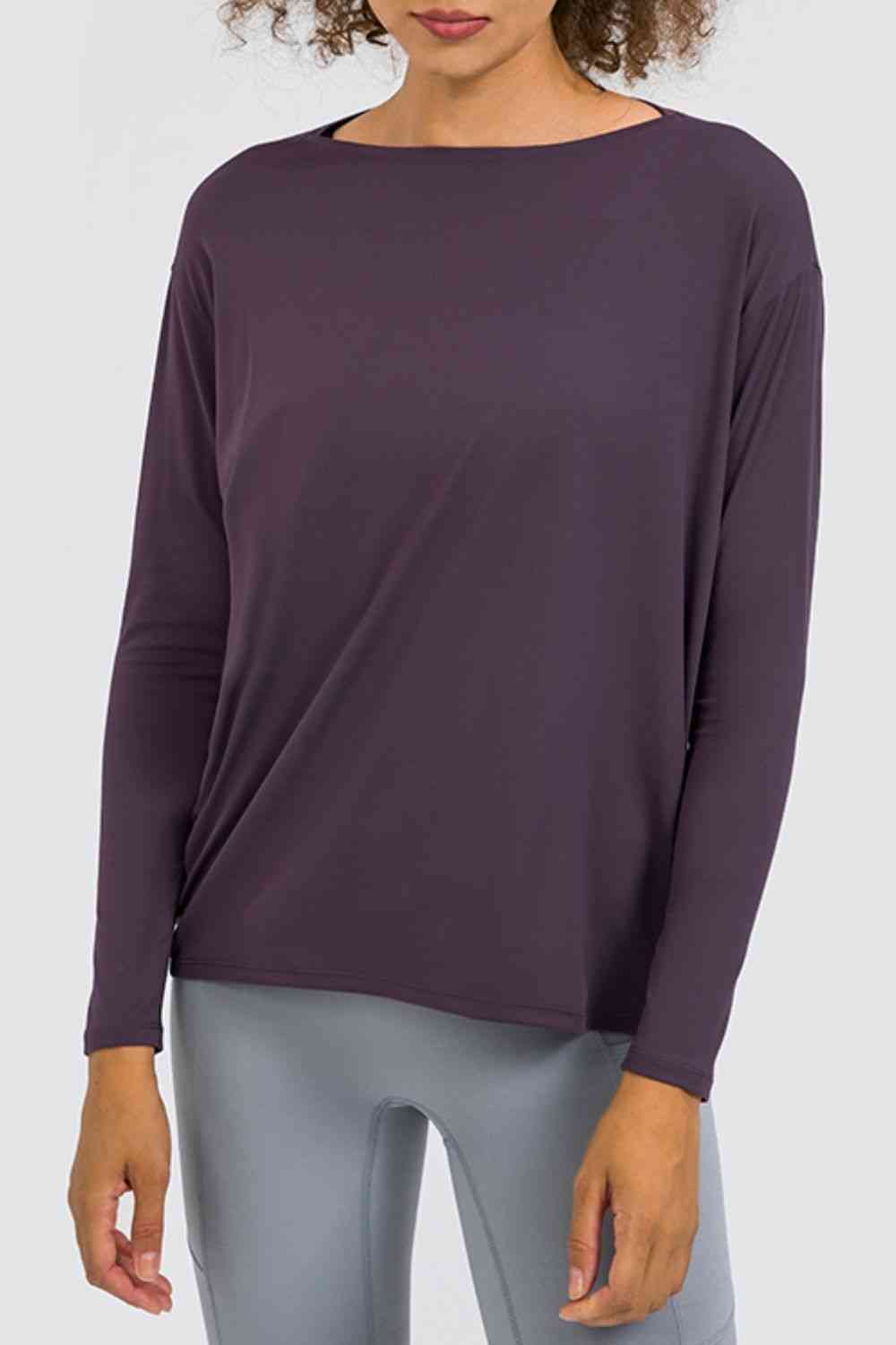 Loose Fit Active Top - Ladyez