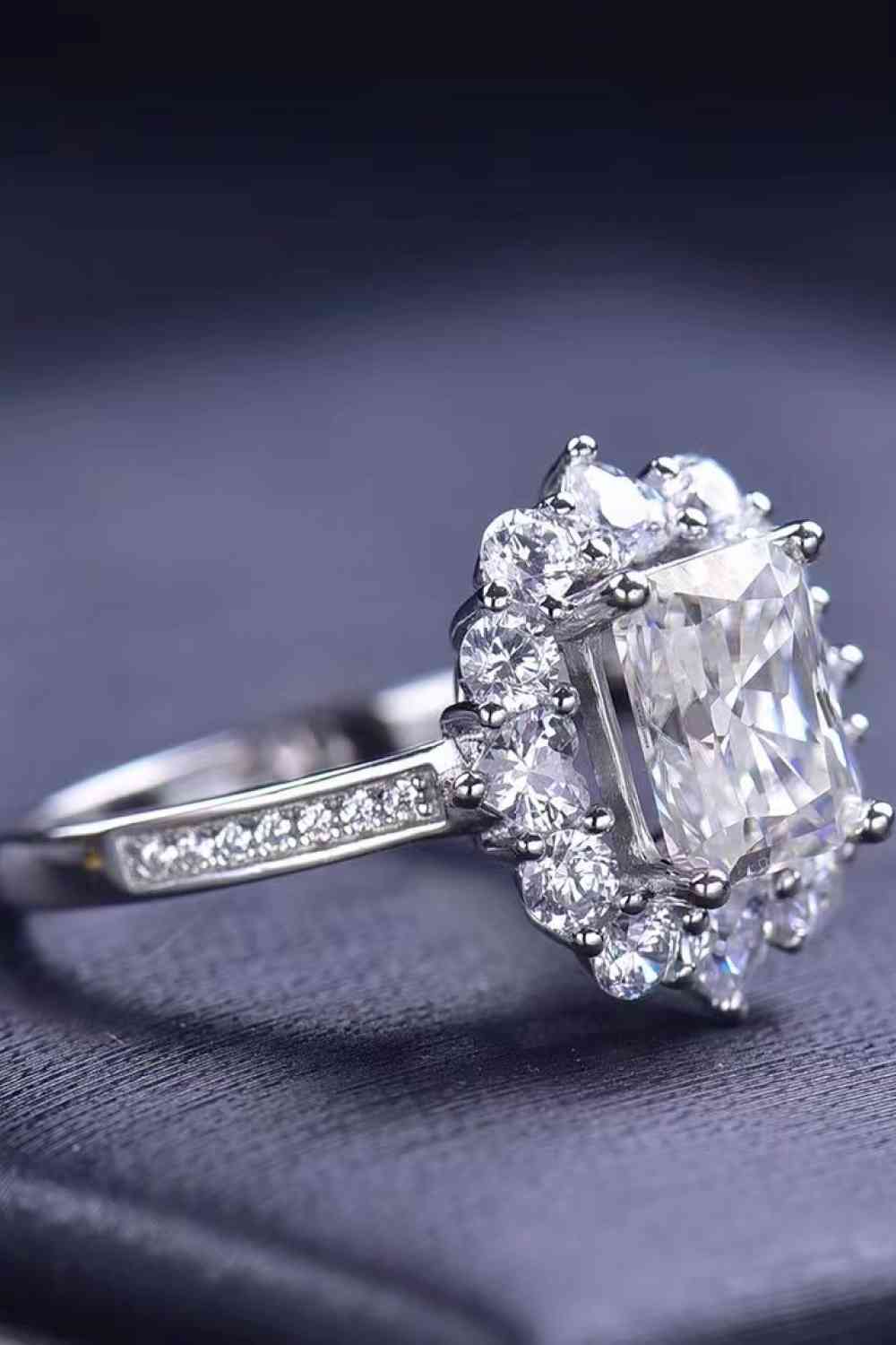 Need You Now 2 Carat Moissanite Ring - Ladyez