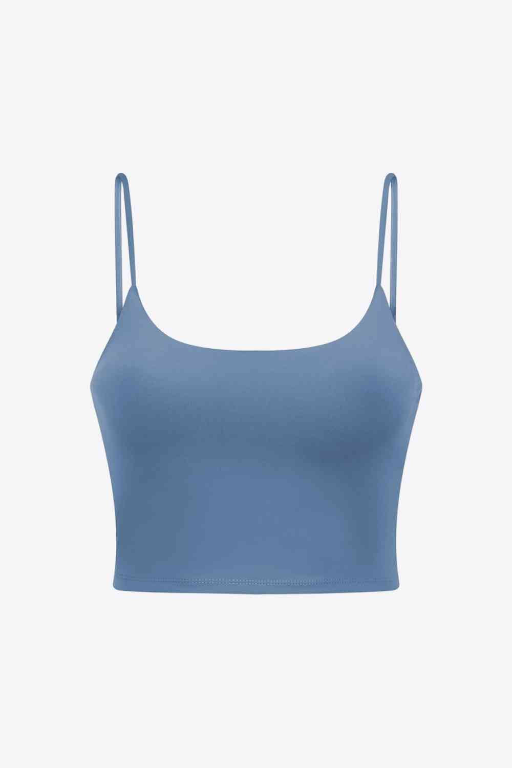 Feel Like Skin Scoop Neck Sports Cami - Ladyez