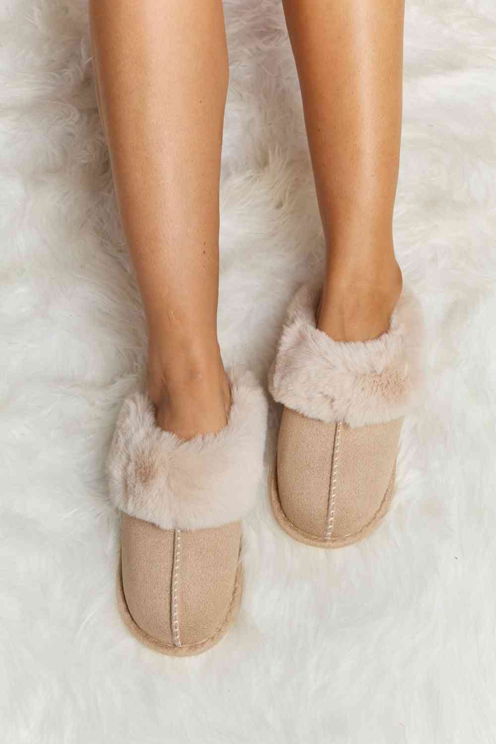 Melody Fluffy Indoor Slippers - Ladyez