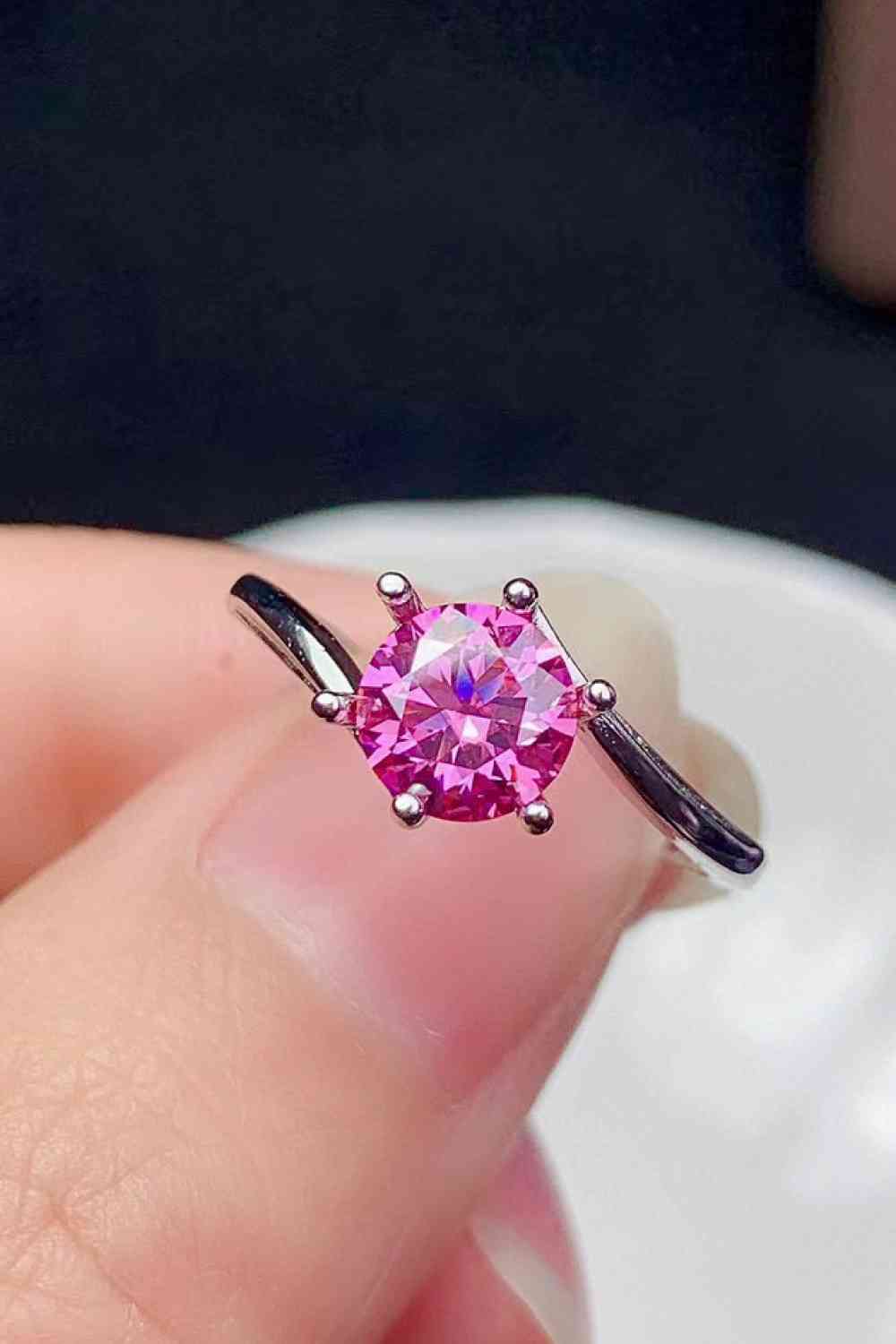 Can't Stop Your Shine 1 Carat Moissanite Ring - Ladyez