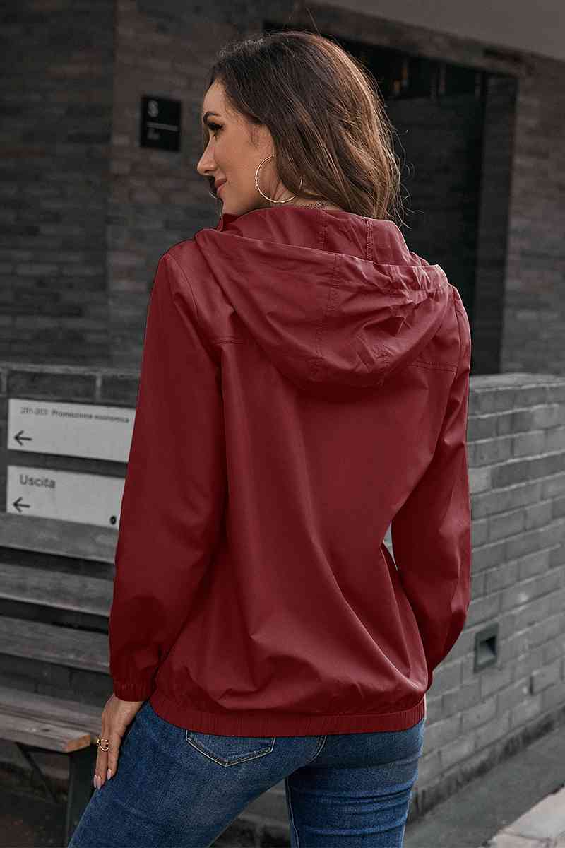 Button-Down Long Sleeve Sports Jacket - Ladyez