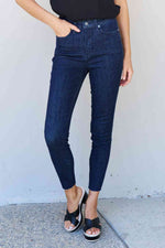 Judy Blue Esme Full Size Tummy Control High Waist Skinny Jeans - Ladyez