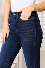 Judy Blue Full Size Skinny Jeans with Pockets - Ladyez