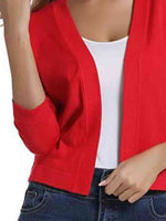 Open Front Cardigan - Ladyez