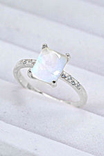 Square Moonstone Ring - Ladyez