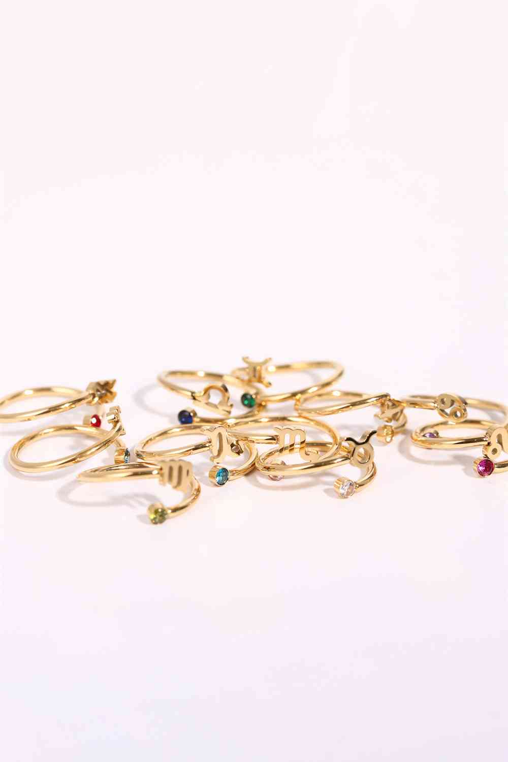 Constellation Stainless Steel Bypass Ring - Ladyez