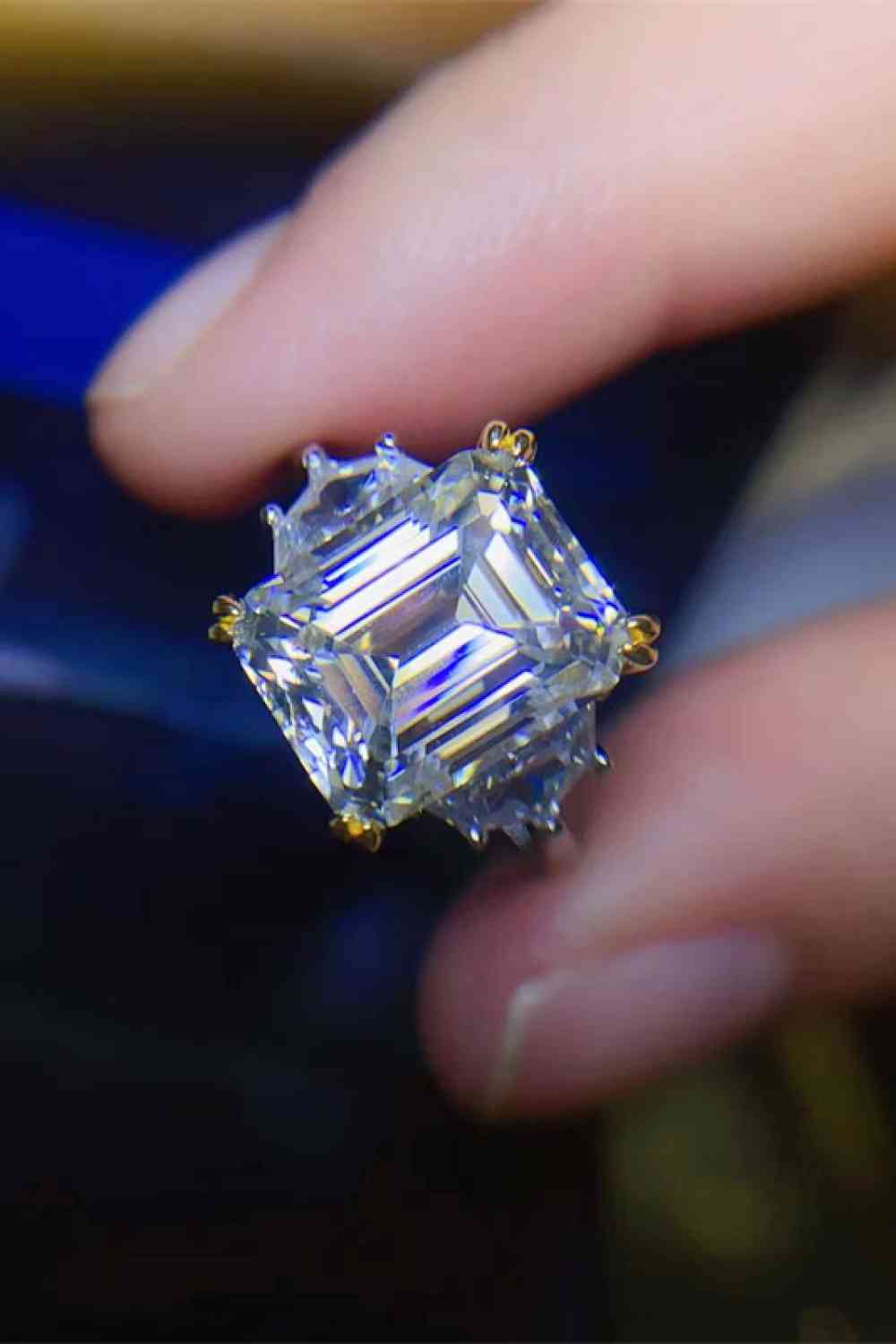 5 Carat Moissanite 925 Sterling Silver Ring - Ladyez