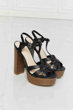 Legend She's Classy Strappy Heels - Ladyez