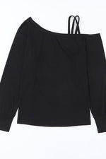 Off-Shoulder Spaghetti Strap Blouse - Ladyez