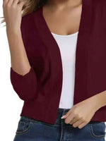 Open Front Cardigan - Ladyez