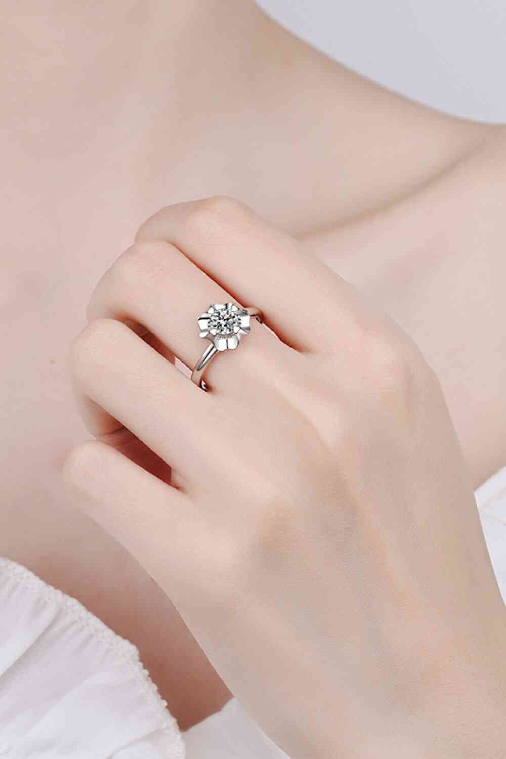 Life Is So Good Moissanite Ring - Ladyez
