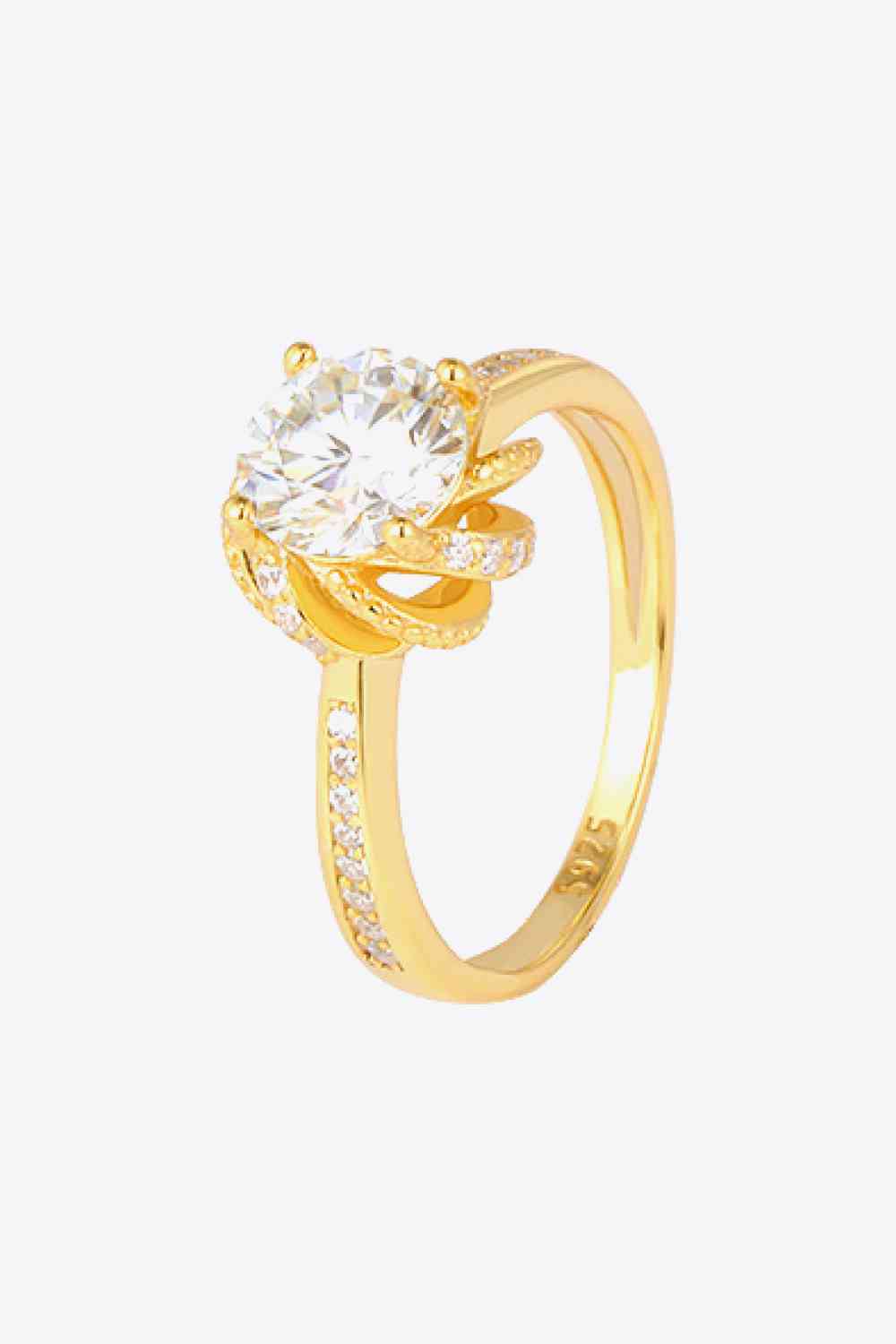 Kiss Me Once Moissanite Ring - Ladyez