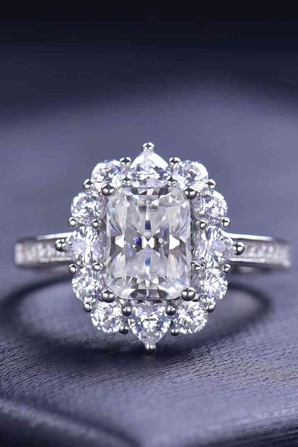 Need You Now 2 Carat Moissanite Ring - Ladyez