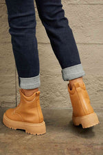 East Lion Corp Platform Combat Boots - Ladyez