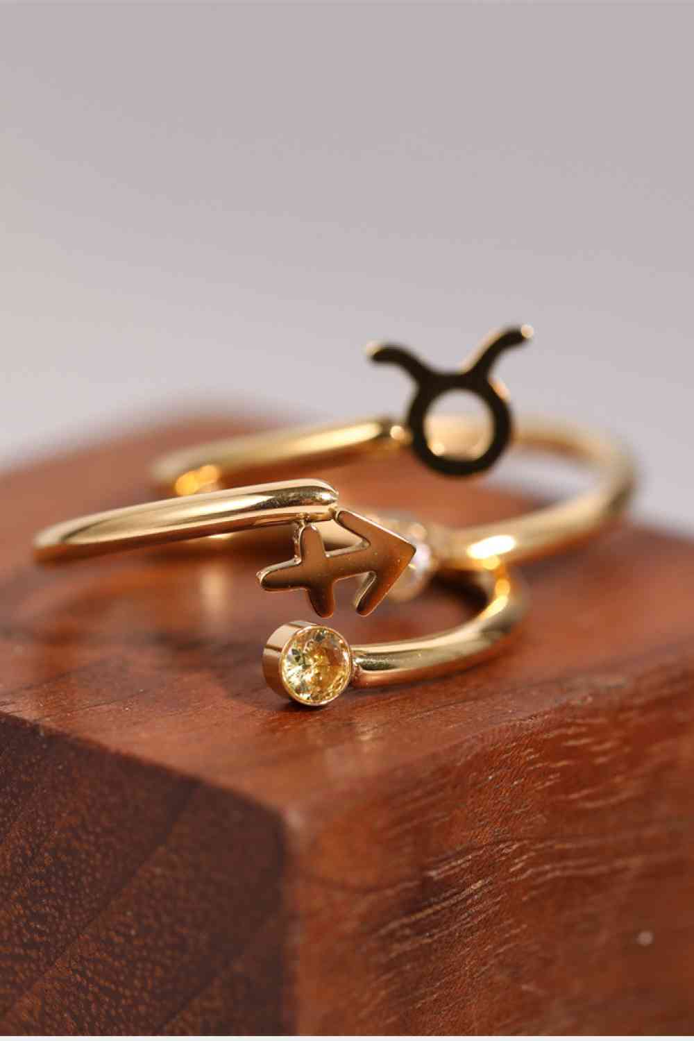 Constellation Stainless Steel Bypass Ring - Ladyez