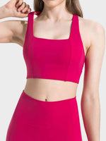 Scoop Neck Sports Bra - Ladyez